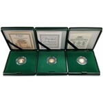 Polish Mint - Niue Island / Belarus / Andorra / Polanda, GOLD - set of coins 2009-11 (9pcs)