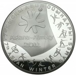 Kazakhstan, SILVER 5.000 Tenge 2010 - 7. Asian Winter Games - 1 KG of SILVER