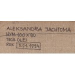 Aleksandra Jachtoma (ur. 1932, Barchaczów), Kompozycja niebieska, 1994