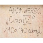 Andrzej Konwerski (ur. 1941, Warszawa), Clown V, 1980