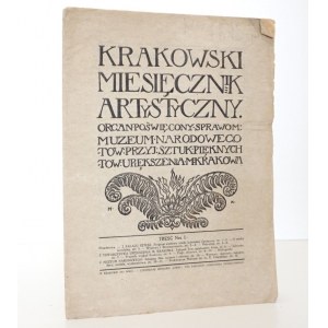 KRAKOWSKI MIESIĘCZNIK ARTYSTYCZNY 1/1911