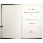 Baliński K., [2w1] KILKA PRAC LITERACKICH 1845, KOCHANKOWIE NIEBA, 1858
