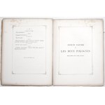 Mickiewicz A., DRAMES POLONAIS d'Adam Mickiewicz, Paryż 1867, ryciny [Puławski] [Jasiński]