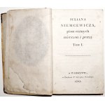 Niemcewicz J.U., PISM RÓŻNYCH WIERSZEM I PROZĄ, 1803 [portret]