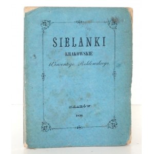 Reklewski W., SIELANKI KRAKOWSKIE, 1850