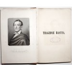 Racine J.B., CELNIEJSZE TRAGEDYE RASYNA, 1859 [portret grafika]