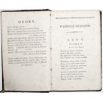 Zabłocki F., DZIEŁA t.5, 1830; PASTERZ SZALONY - WIERSZE
