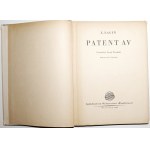 Łagin. Ł., PATENT AV, 1949 [wyd.1] [okł. Bocianowski, ilustr. Brodaty]