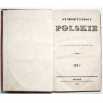 Moraczewski J., STAROŻYTNOŚCI POLSKIE, 1842