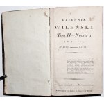 [Śniadecki, Jundziłł], DZIENNIK WILEŃSKI 1819 (półrocznik) rare! [ryciny] [Wołyń, historia, pawo, ekonomia, podróże, rolnictwo, poezje, literatura, sztuka]