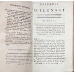 [Śniadecki, Jundziłł], DZIENNIK WILEŃSKI 1819 (półrocznik) rare! [ryciny] [Wołyń, historia, pawo, ekonomia, podróże, rolnictwo, poezje, literatura, sztuka]