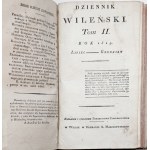 [Śniadecki, Jundziłł], DZIENNIK WILEŃSKI 1819 (półrocznik) rare! [ryciny] [Wołyń, historia, pawo, ekonomia, podróże, rolnictwo, poezje, literatura, sztuka]