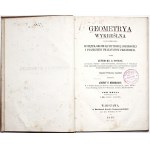Lefébure, GEOMETRYA WYKREŚLNA, 1849 [32 tablice ilustracji]