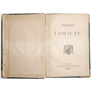 Oczykowski R., PRZECHADZKA PO ŁOWICZU, 1883 [Łowicz, rycina z widokami - drzeworyt]