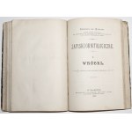 Wodzicki K., ZAPISKI ORNITOLOGICZNE - BOCIAN - JASKÓŁKA - WRÓBEL, 1877