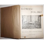 ŁOWIEC POLSKI 1930 ROCZNIK [Organ Polskiego Związku Stowarzyszeń Łowieckich] [ilustracje] rzadkie