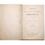 Niemcewicz J.U., PAMIĘTNIKI Juljana Ursyna NIEMCEWICZA, t.1-2, 1871