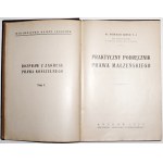 Szmyd W., PRAKTYCZNY PODRĘCZNIK PRAWA MAŁŻEŃSKIEGO, 1929