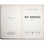 Witos W., MOJE WSPOMNIENIA [Erstausgabe Paris 1964-65].