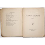 Iłłakowiczówna K., SŁOWIK LITEWSKI poezje, 1936