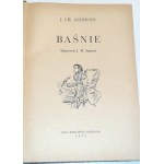 ANDERSEN- BAŚNIE ilustr. SZANCER wyd. 1955r.