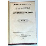 WISZNIEWSKI - HISTORYA LITERATURY POLSKIEJ t. 1-10 w 9 wol. [komplet]