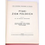 SOKOŁOWSKI - PTAKI ZIEM POLSKICH T.1 1936