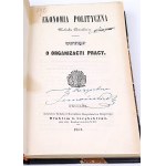 CHEVALIER - EKONOMIA POLITYCZNA wyd. 1854