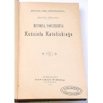 HERGENROTHER- HISTORYA POWSZECHNA KOŚCIOŁA KATOLICKIEGO t. I-XIX oprawa