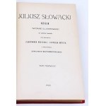 SŁOWACKI- DZIEŁA t.1-6 wydanie ilustrowane wyd. 1909