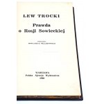 TROCKI- PRAWDA O ROSJI SOWIECKIEJ wyd. 1929