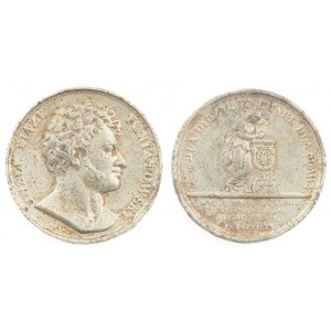 MEDAL, JÓZEF PONIATOWSKI, Huta Białogon, XIX w.