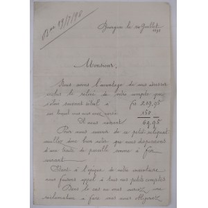 LIST, Bourgoin, 14.07.1898