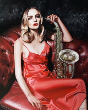 Kamila Stępniak, Kobieta z saksofonem