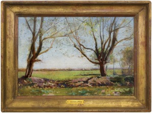 Stanisławski Jan, WIOSENNE DRZEWA, ok. 1890