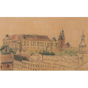 Wyczółkowski Leon, WIDOK NA WAWEL, 1904