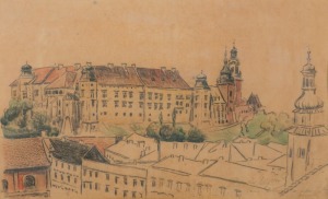 Wyczółkowski Leon, WIDOK NA WAWEL, 1904