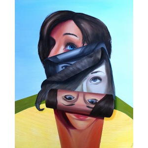 Katarzyna Lamik, Mehrfaches Porträt, 2015