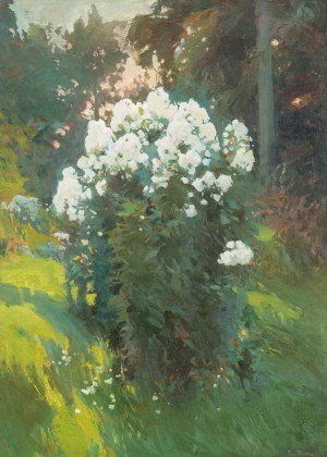 Iwan Trusz (1869 Wysocko - 1940 Lwów), W ogrodzie