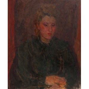 Eugeniusz Eibisch (1896 Lublin - 1987 Warszawa), Portret kobiety