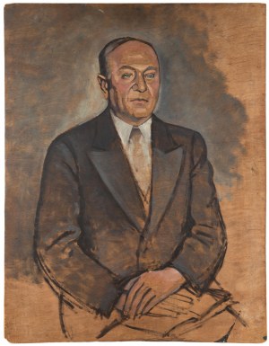 Henryk Berlewi (1894 Warszawa - 1967 Paryż), Portret mężczyzny