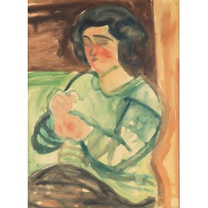 Zygmunt Landau (1898 Łódż - 1962 Tel Aviv), Portret kobiety