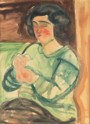 Zygmunt Landau (1898 Łódż - 1962 Tel Aviv), Portret kobiety