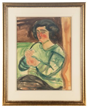 Zygmunt Landau (1898 Łódż - 1962 Tel Aviv), Portret kobiety