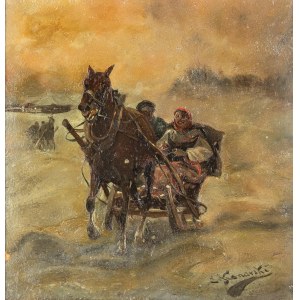 J. Konarski (XIX/XX w.), Zaprzęg konny