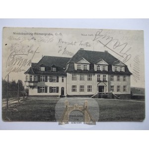 Rybnik Niedopczyce, szkoła, 1914