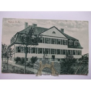 Tychy, Tichau, budynek, ok. 1916