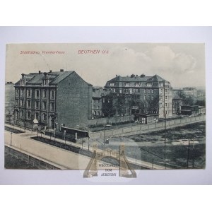 Bytom, Beuthen, City Hospital, 1915