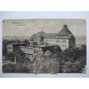 Bytom, Beuthen, szpital górniczy, ok. 1910