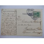 Katowice, Kattowitz, post office management, collage, 1907